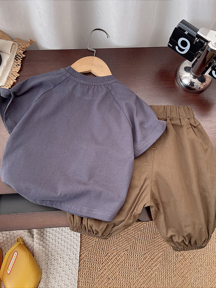 Boys T-shirt with Trousers