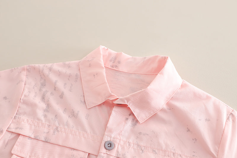 Boys Short Sleeves Shirt And T-shirt With Shorts