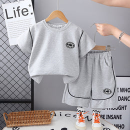 Boys Short Sleeves T-shirt With Shorts