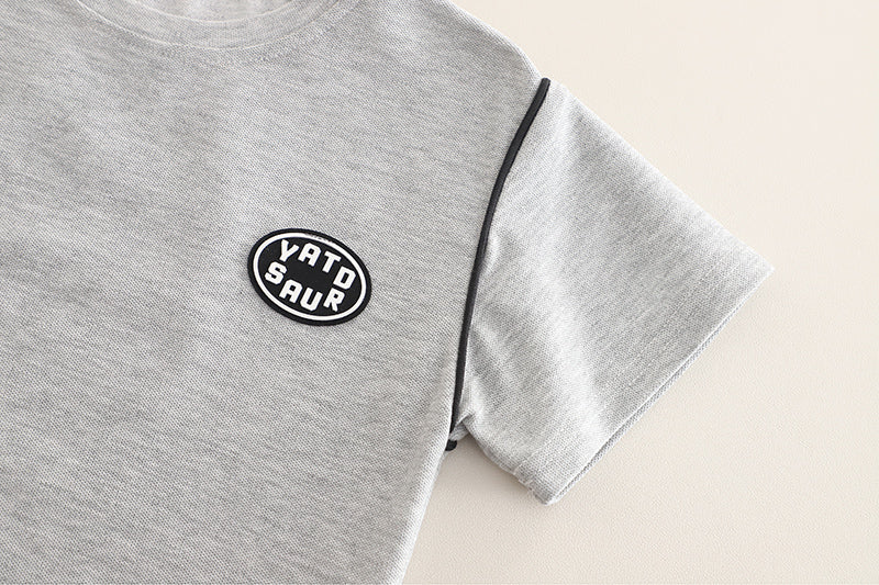 Boys Short Sleeves T-shirt With Shorts