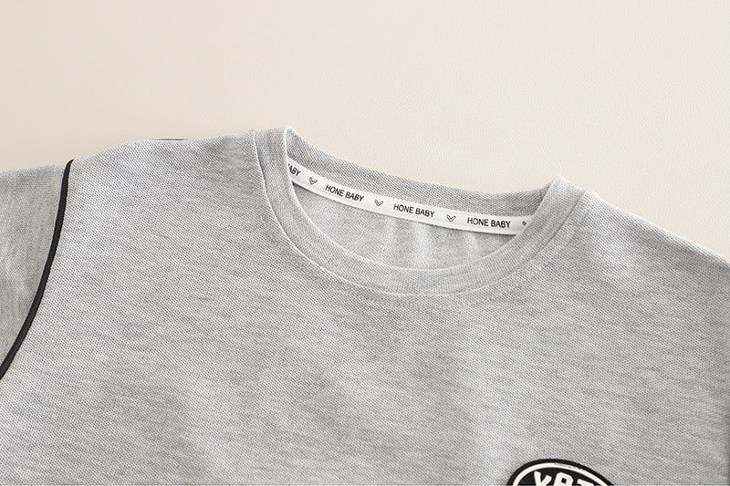 Boys Short Sleeves T-shirt With Shorts