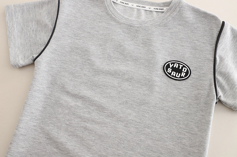 Boys Short Sleeves T-shirt With Shorts