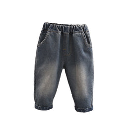 Boys Light Fade Mid-Rise Regular Fit Jeans