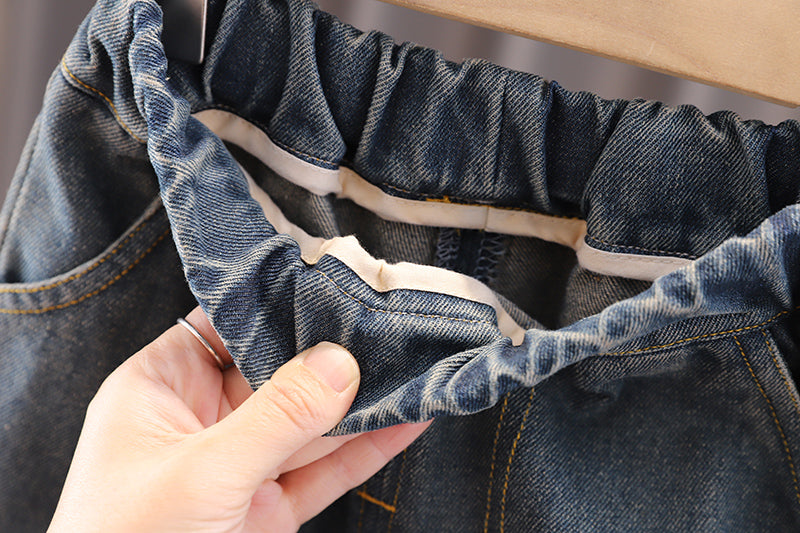 Boys Light Fade Mid-Rise Regular Fit Jeans