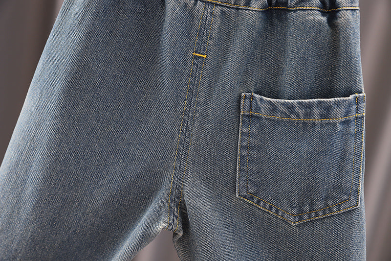 Boys Light Fade Mid-Rise Regular Fit Jeans