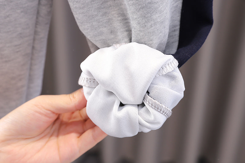 Boys Halter Neck Sweatshirt With Trousers