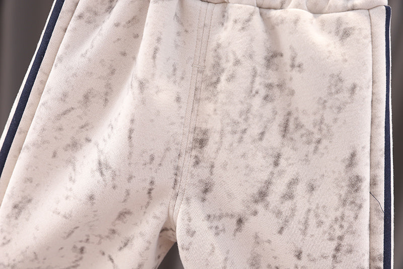 Boys Printed Sweatshirt With Joggers