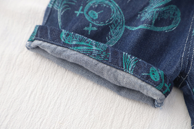 Boys Printed Shirt With Shorts
