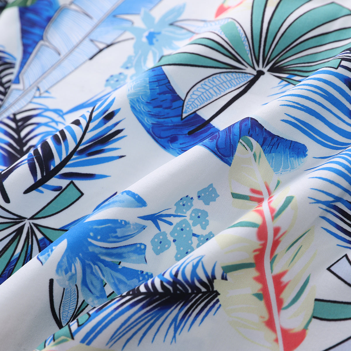Printed Shirt and Shorts Set