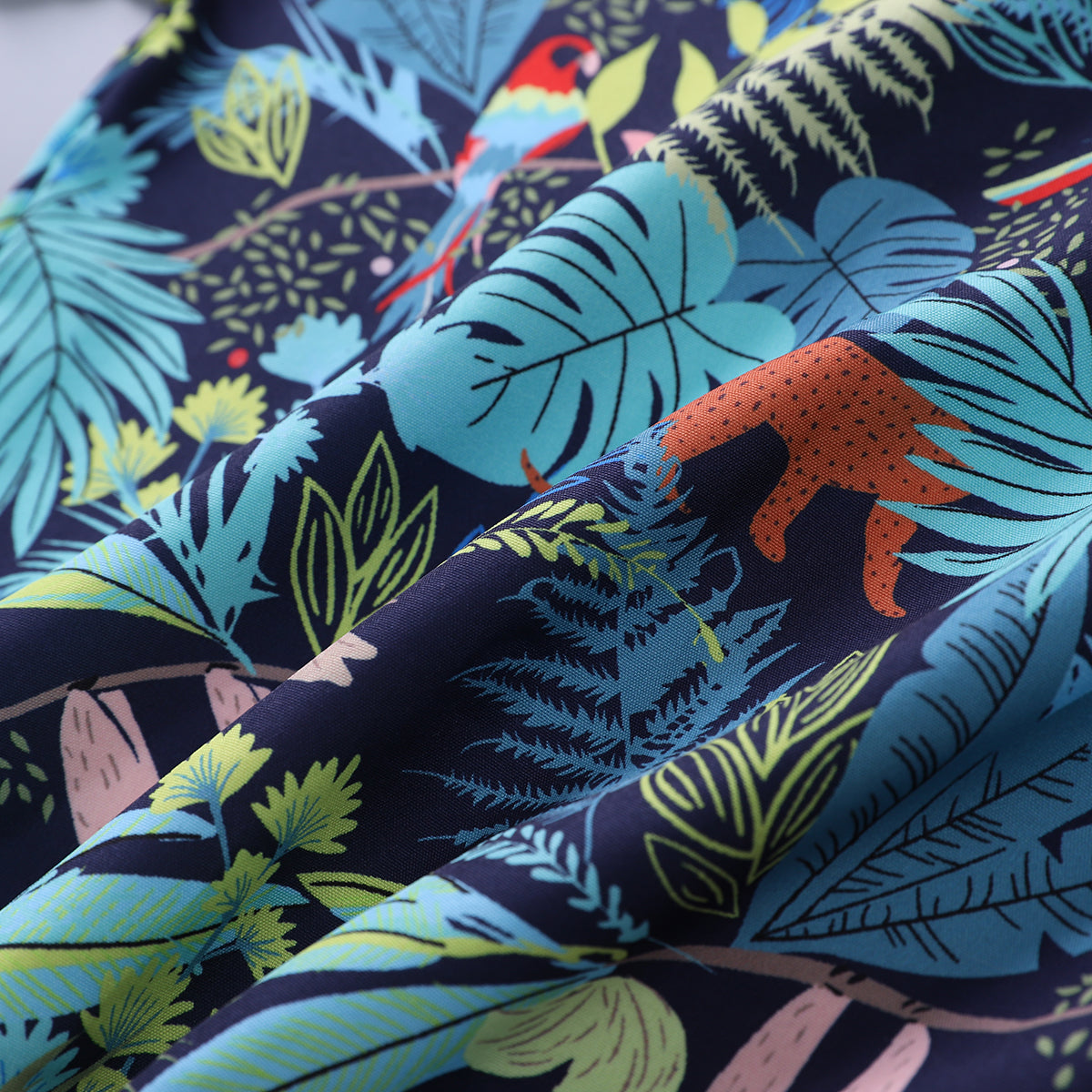 Printed Shirt and Shorts Set