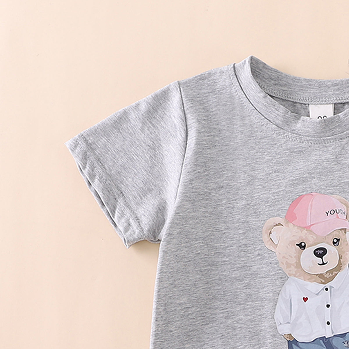 Printed T-shirt and Shorts Set