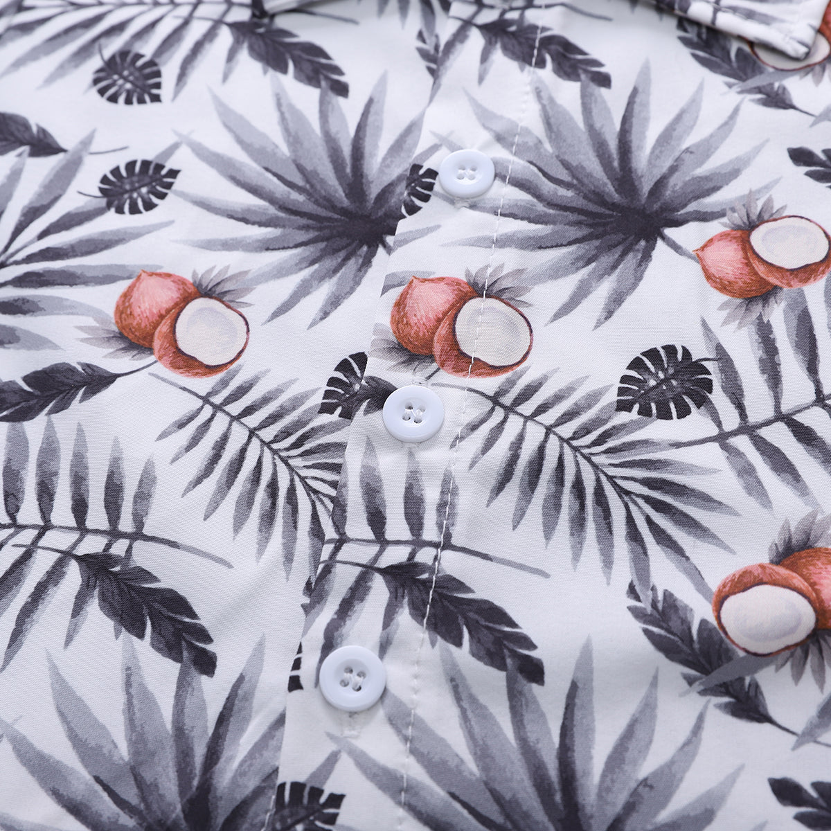 Printed Shirt and Shorts Set