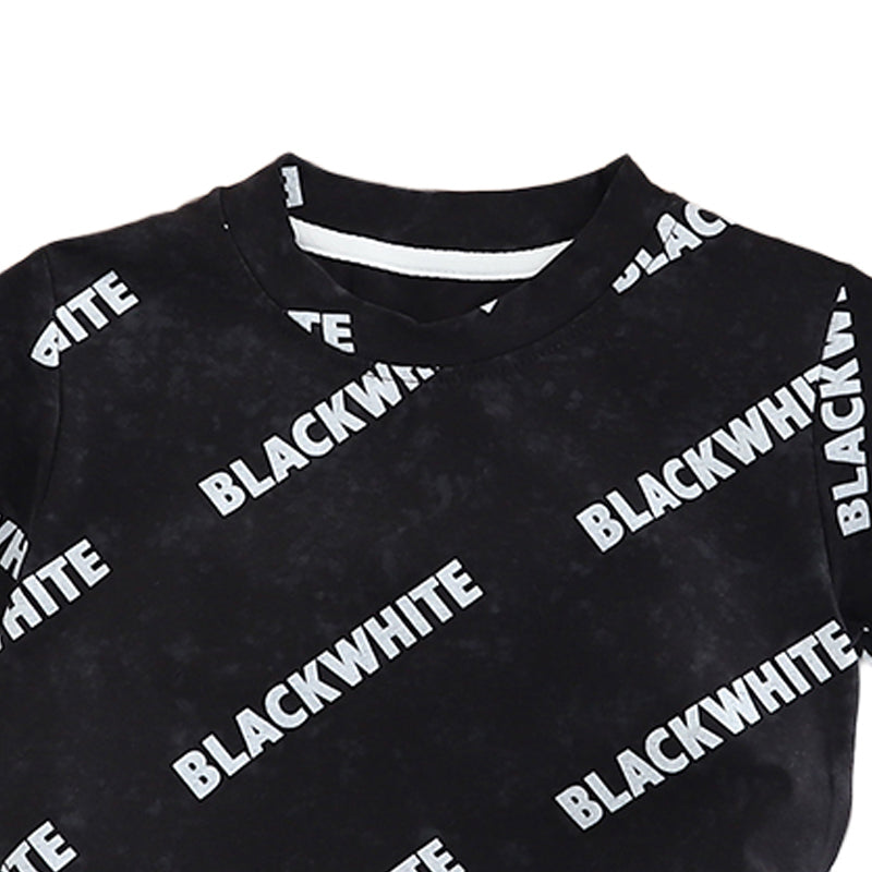 Printed T-shirt and Shorts Set