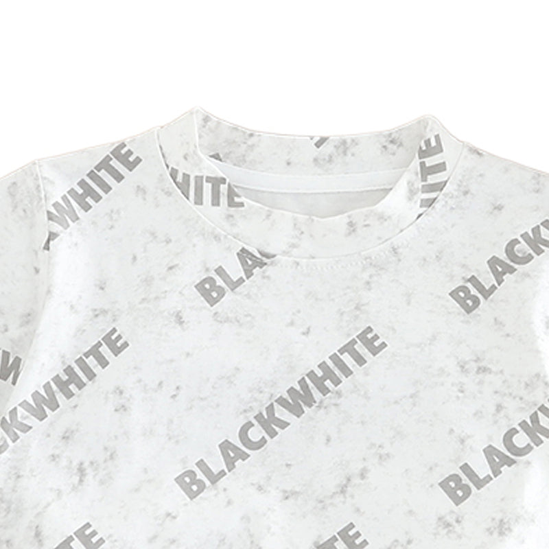 Printed T-shirt and Shorts Set