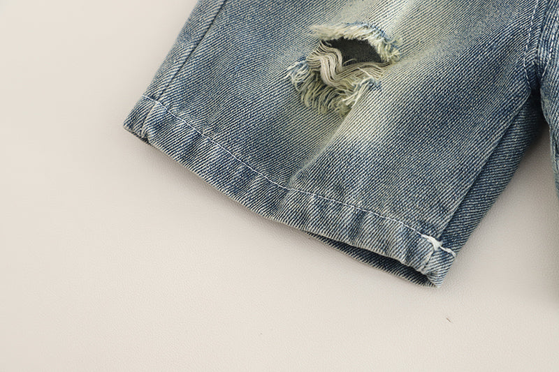 Printed T-shirt and Shorts Set