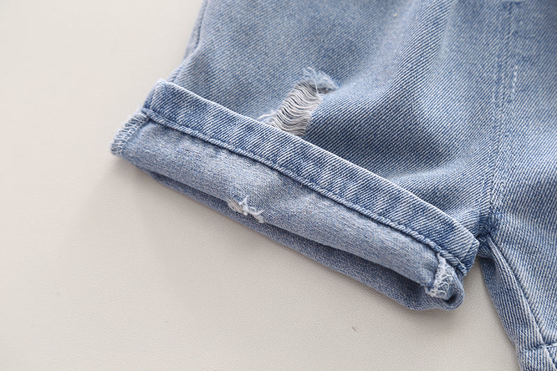 Infants Printed Pure Cotton T-shirt With Shorts