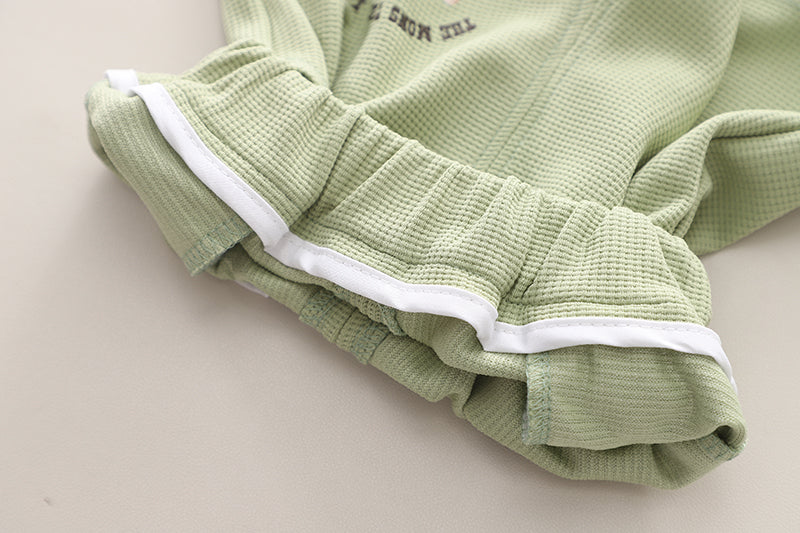 Infants Printed Pure Cotton T-shirt With Shorts