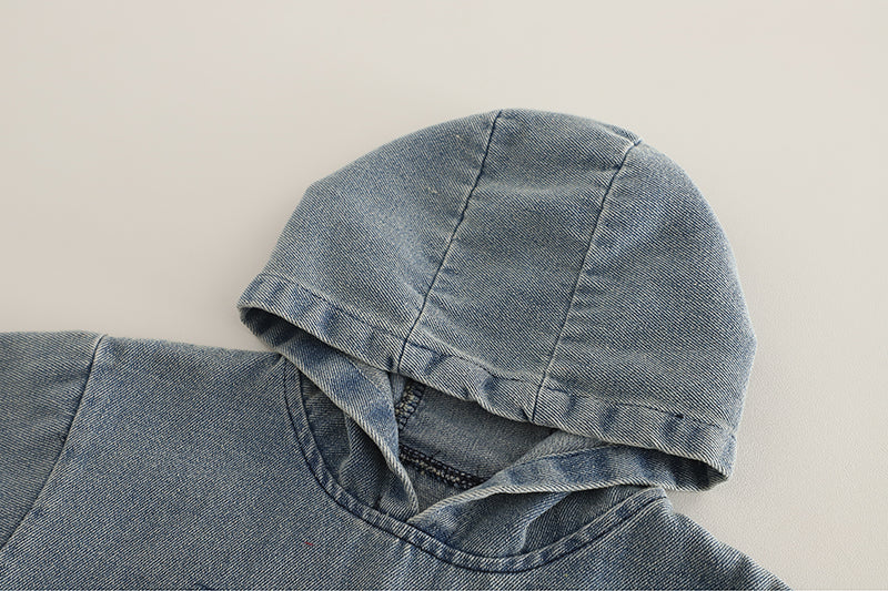 Boys Hood Neck T-shirt with Trousers