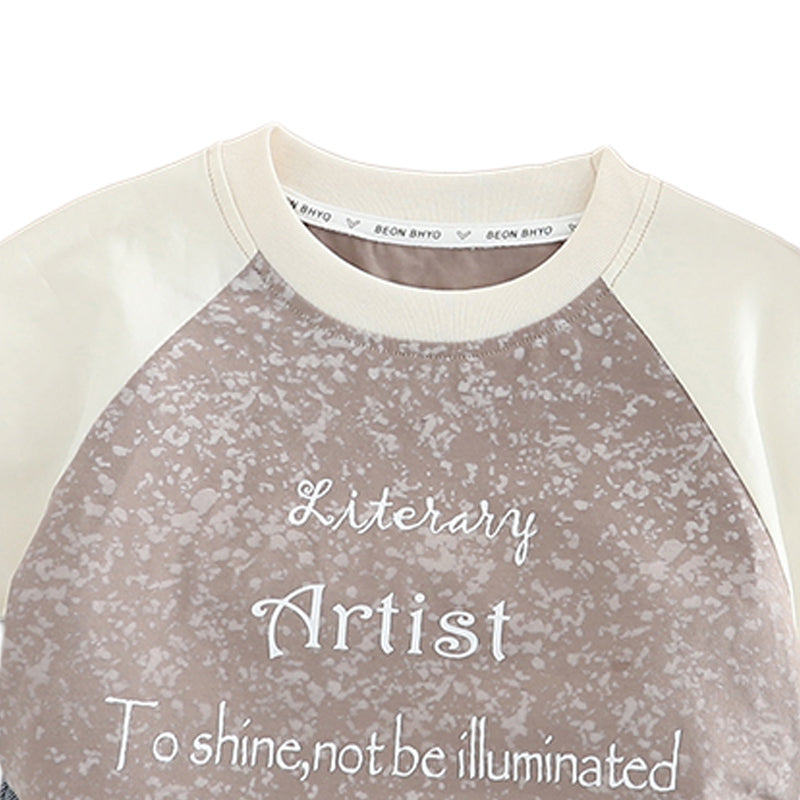 Printed T-shirt and Shorts Set