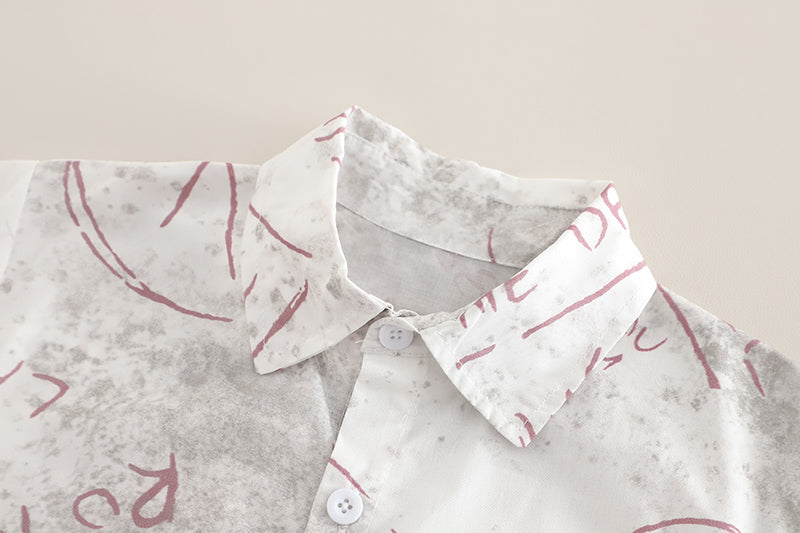 Boys Printed Cotton Clothing set