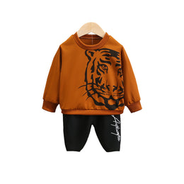 Boys Printed Clothing Set