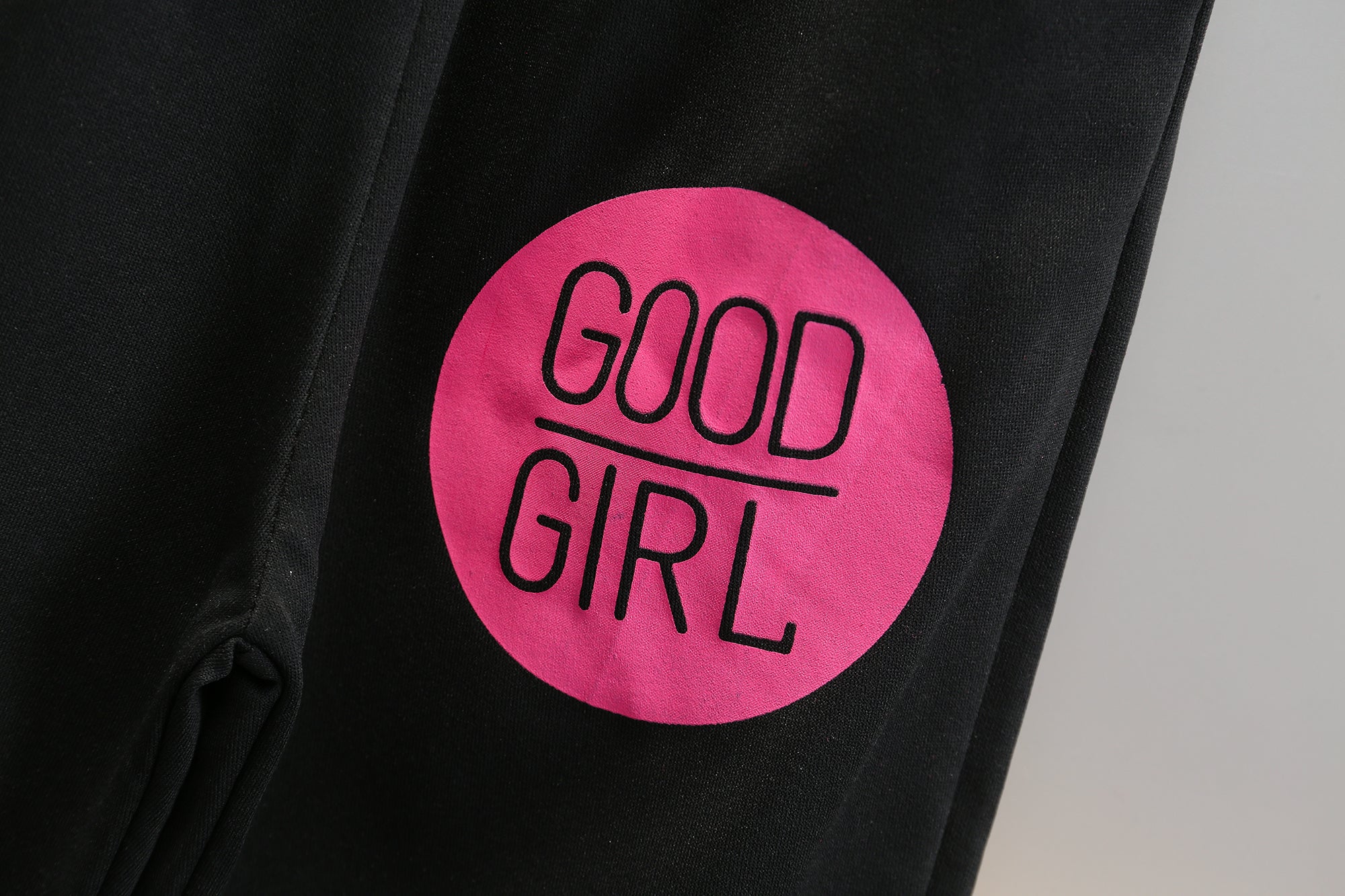 Girls Fuchsia Printed T-shirt with Pyjamas