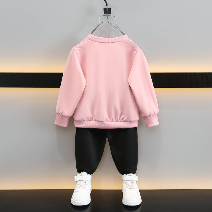 Girls Printed Clothing Set