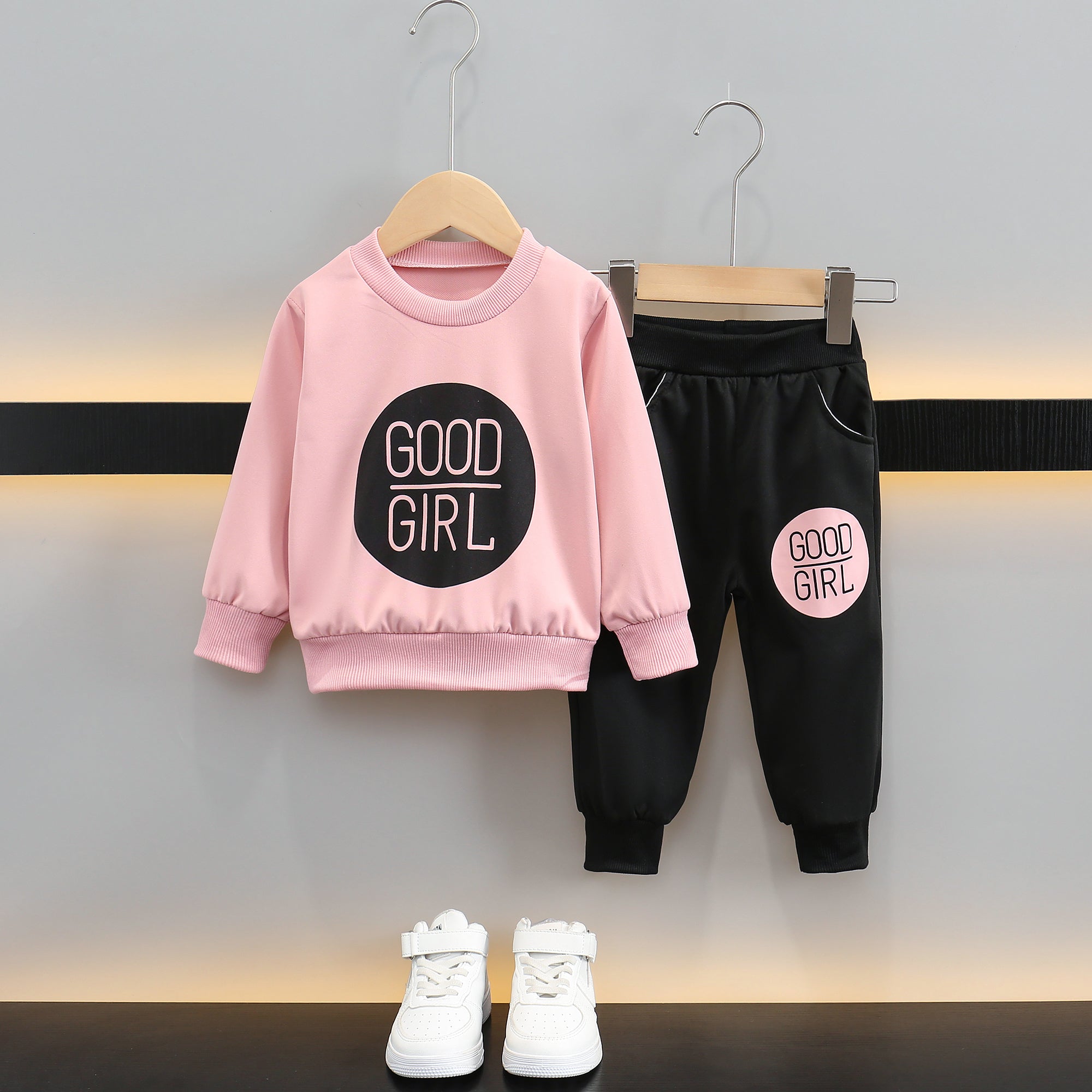 Girls Printed Clothing Set