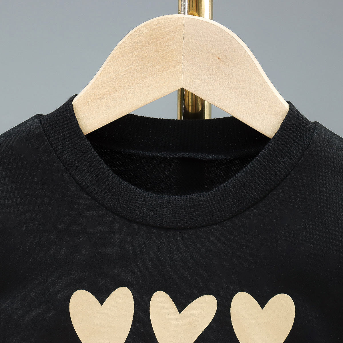 Boys Black & Yellow Printed T-shirt with Trousers