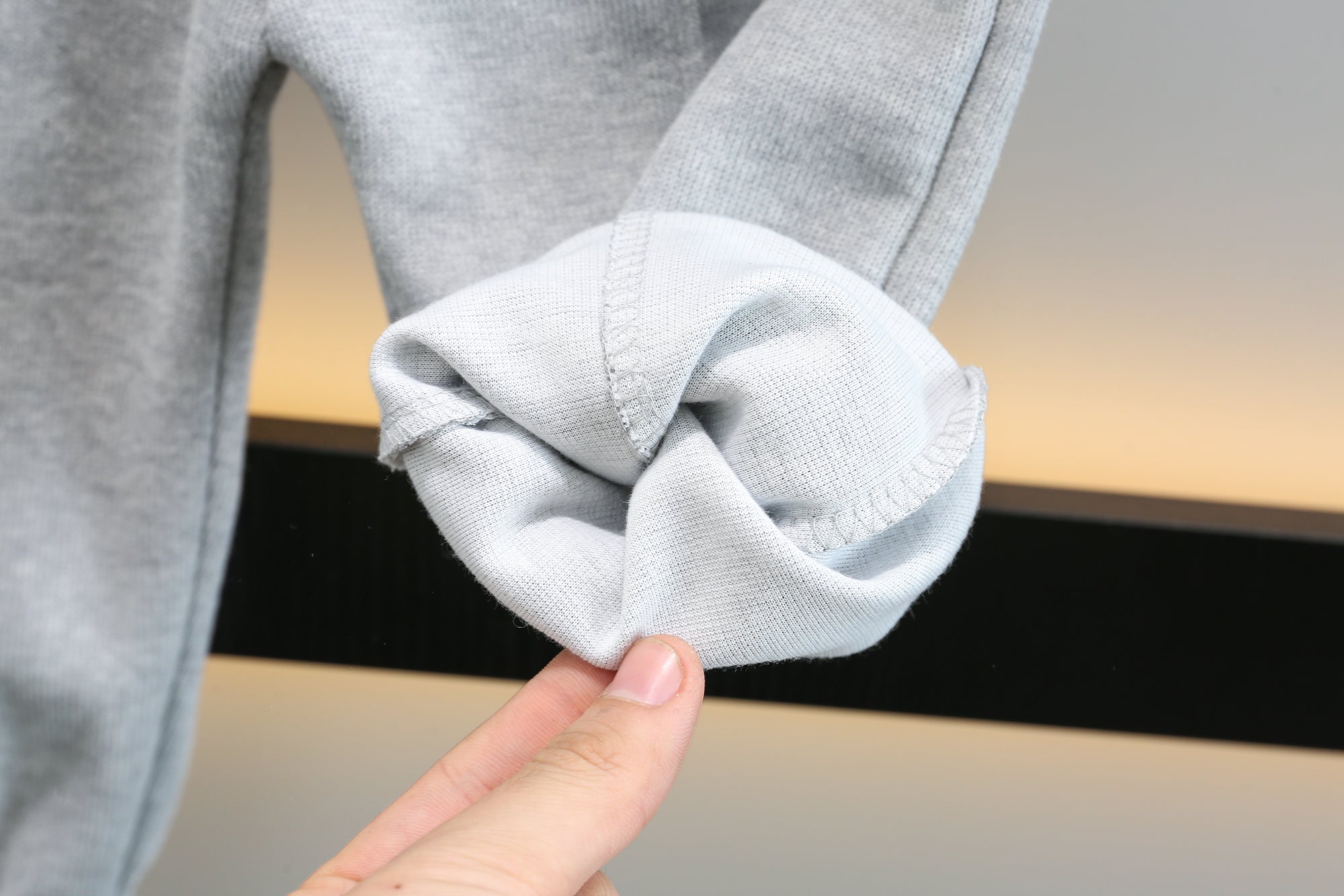 Boys White & Grey T-Shirt With Trouser