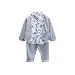 Boys Printed Shirt with Pyjamas
