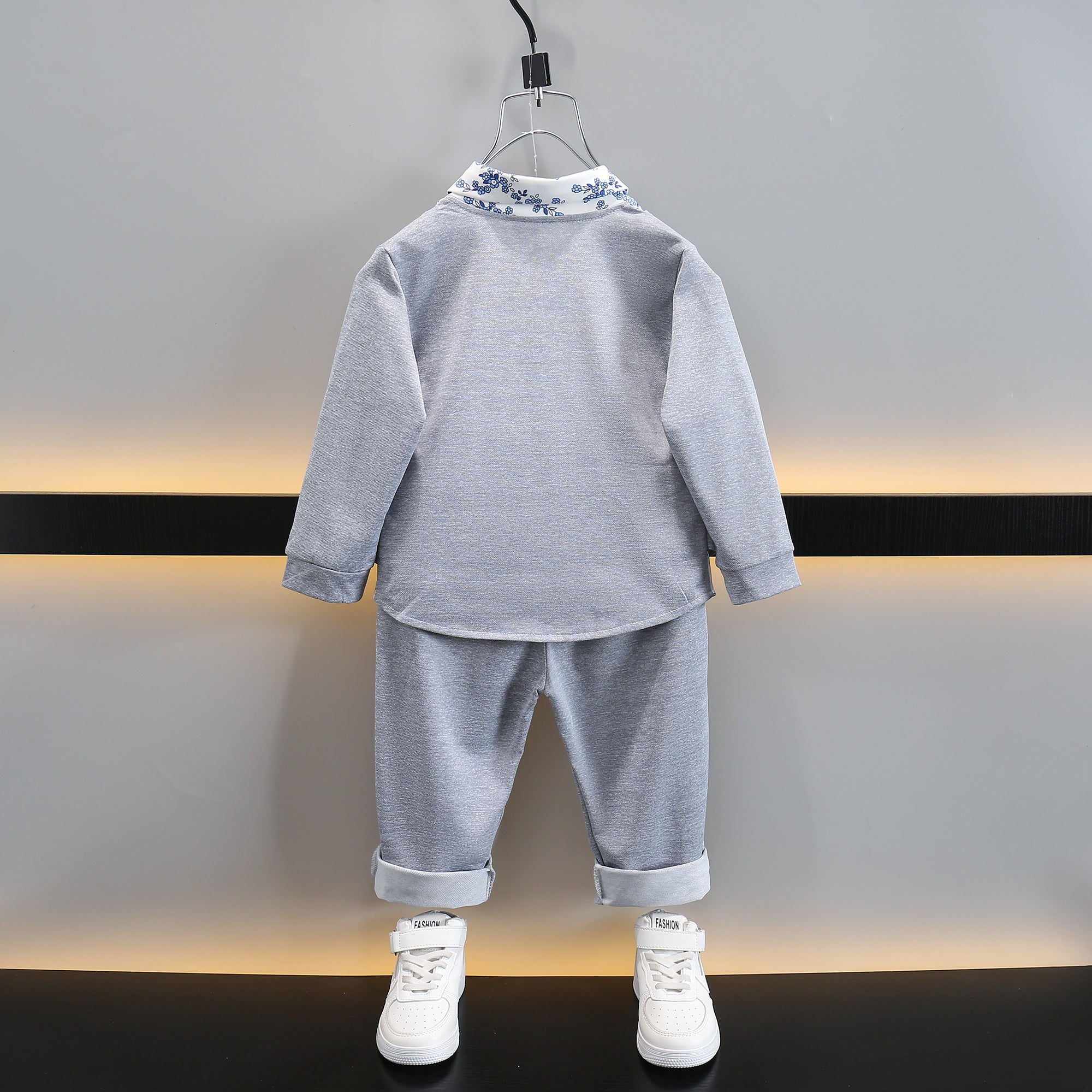 Boys Printed Shirt with Pyjamas