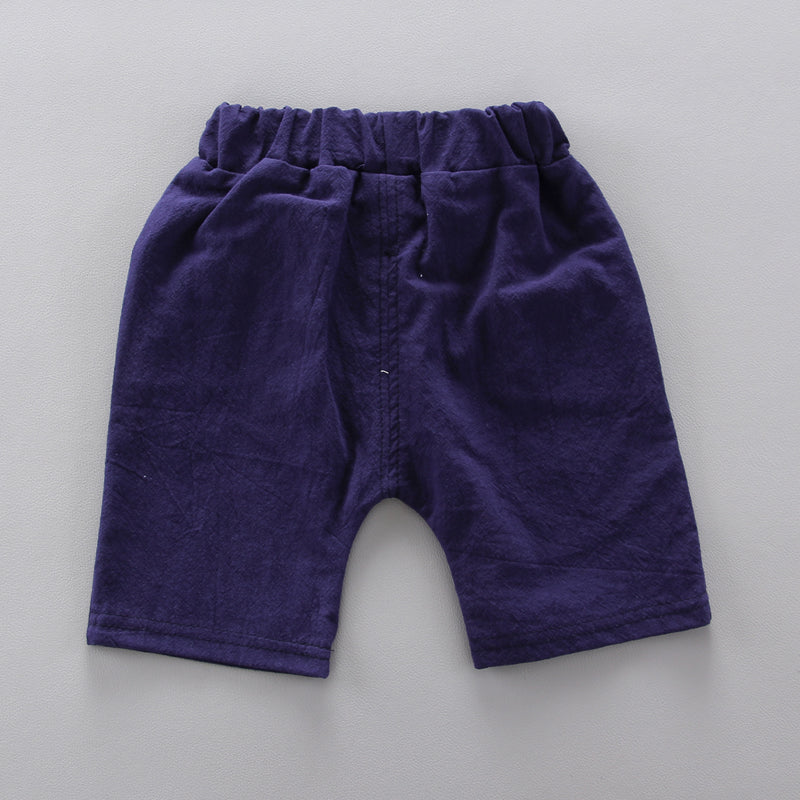 Boys Printed Pure Cotton Shirt with Shorts