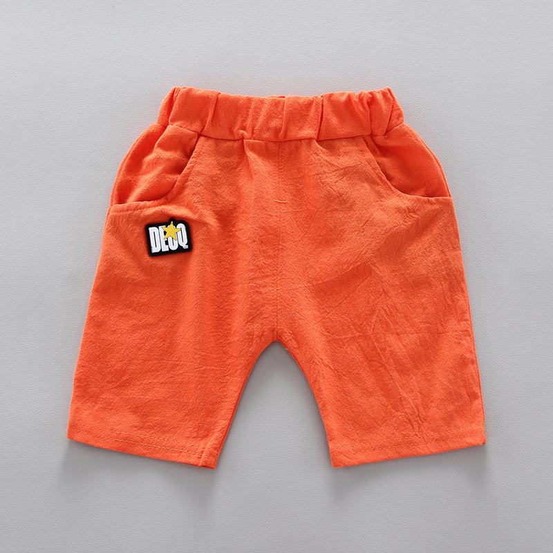 Boys Printed Shirt With Shorts