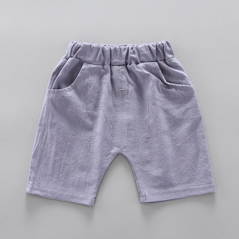 Boys Printed Pure Cotton Shirt with Shorts