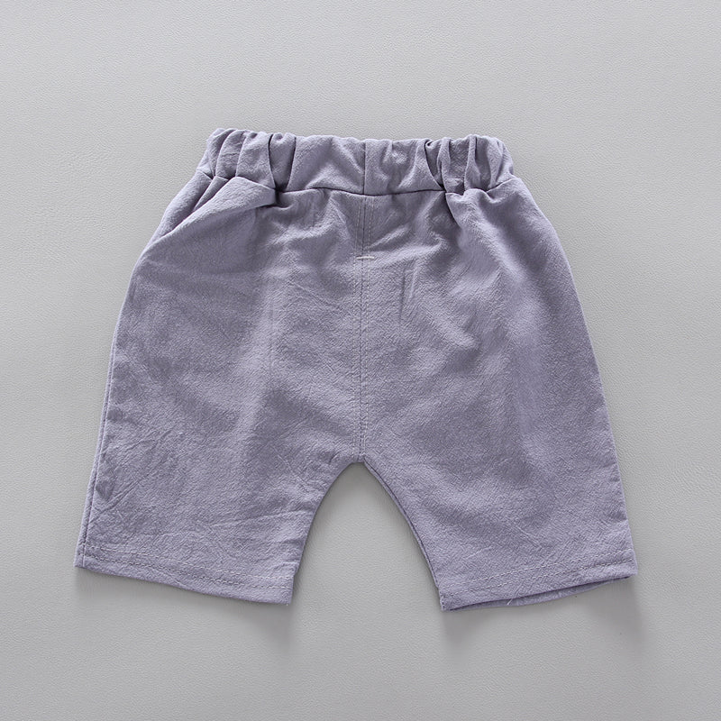 Boys Printed Pure Cotton Shirt with Shorts