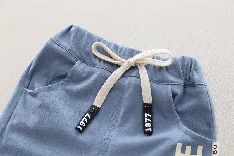 Dyed T-shirt and Shorts Set