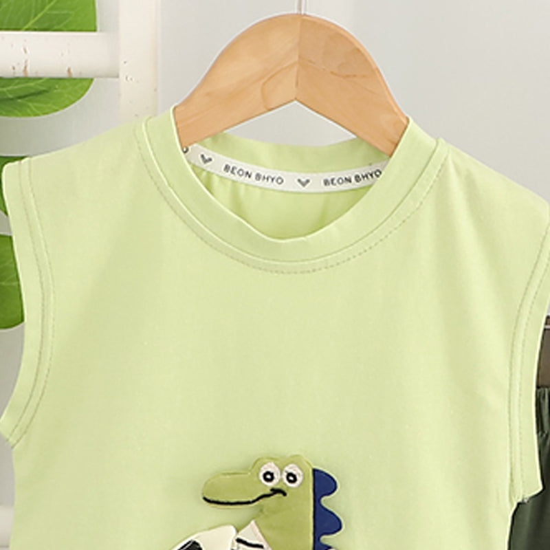 Printed T-shirt and Trousers Set