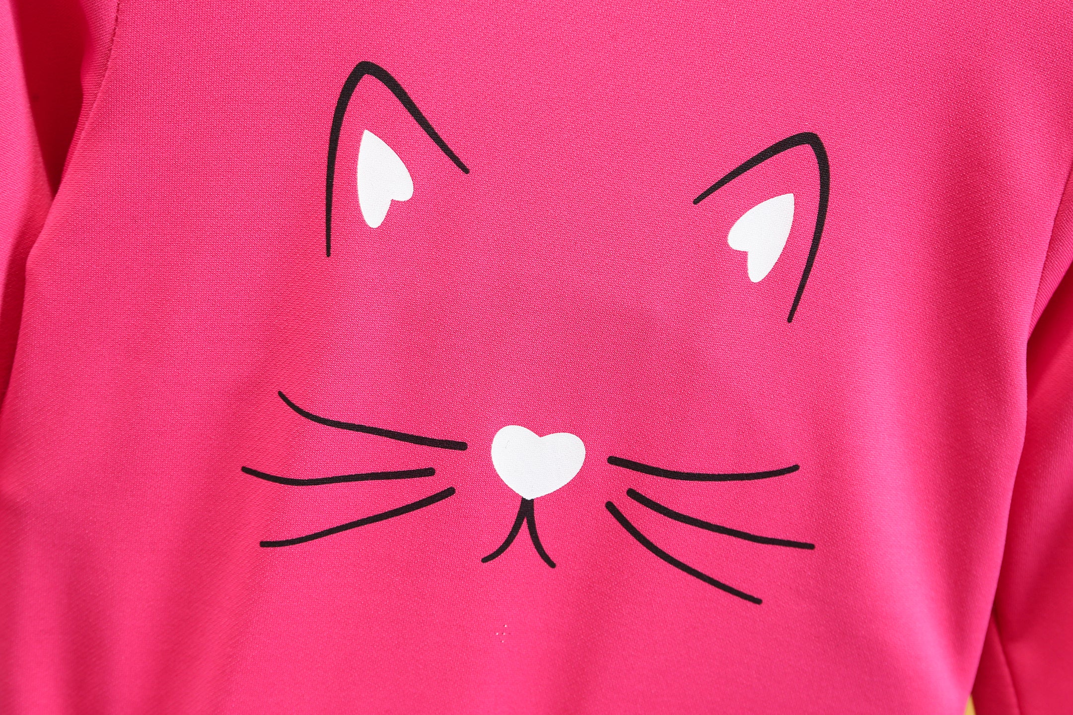 Girls Printed Long Sleeves Sweatshirt With Pyjamas