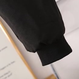 Girls Printed Round Neck Long Sleeves Sweatshirt With Jogger