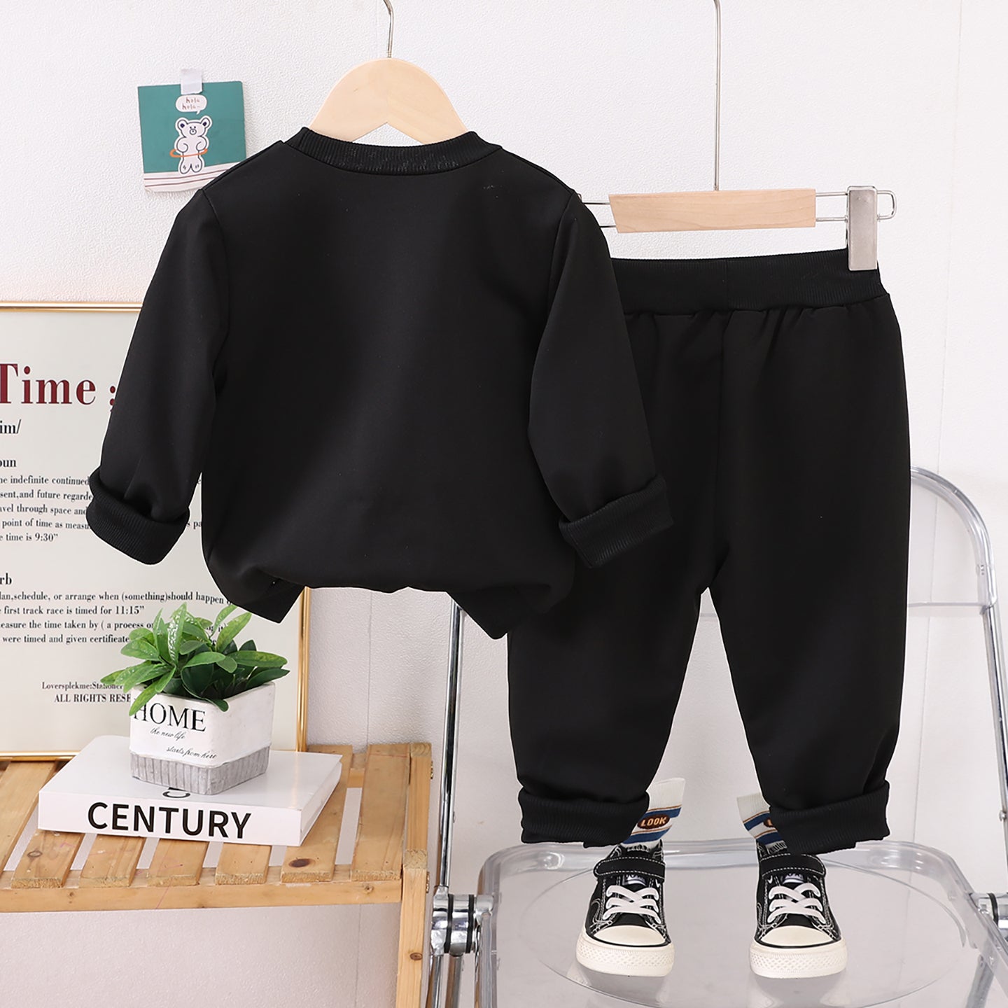 Boys Printed Sweatshirt with Pyjama