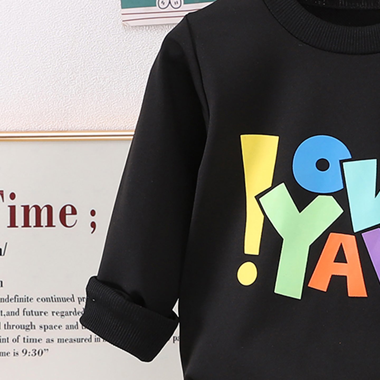 Boys Printed Sweatshirt with Pyjama