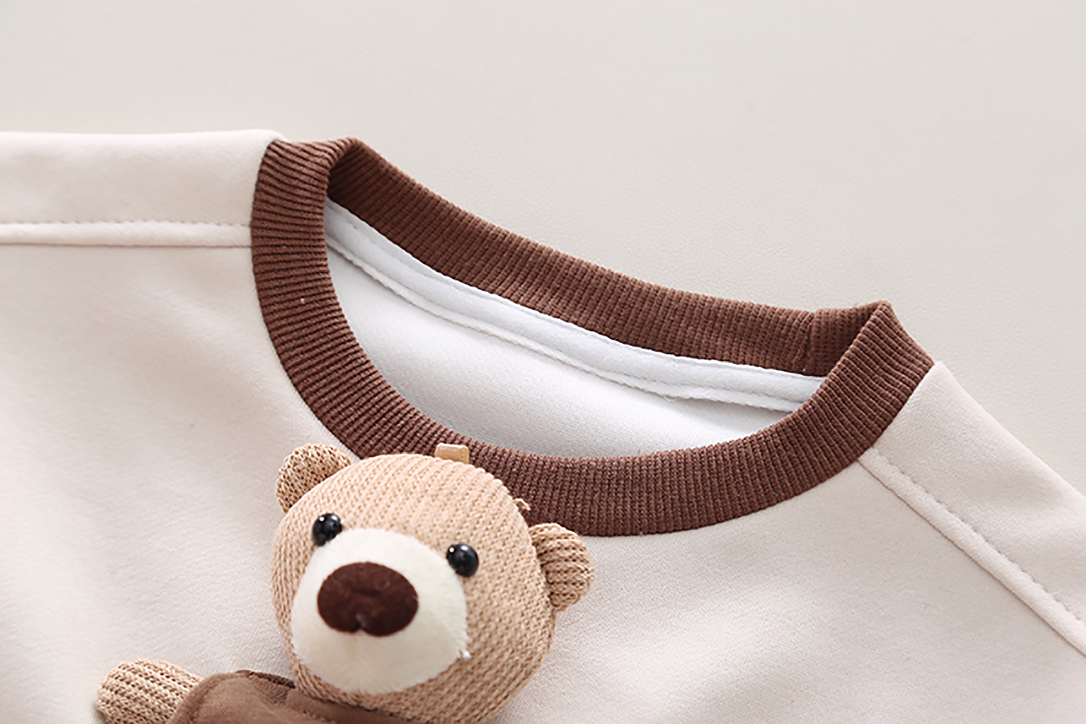 Kids Colourblocked Pure Cotton Sweatshirt with Trousers