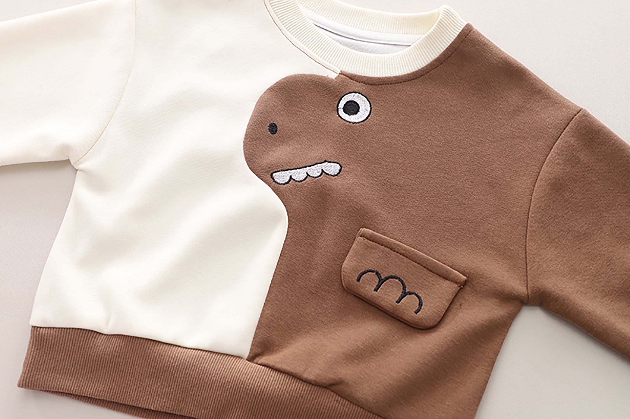 Kids Colourblocked Pure Cotton Top with Trousers