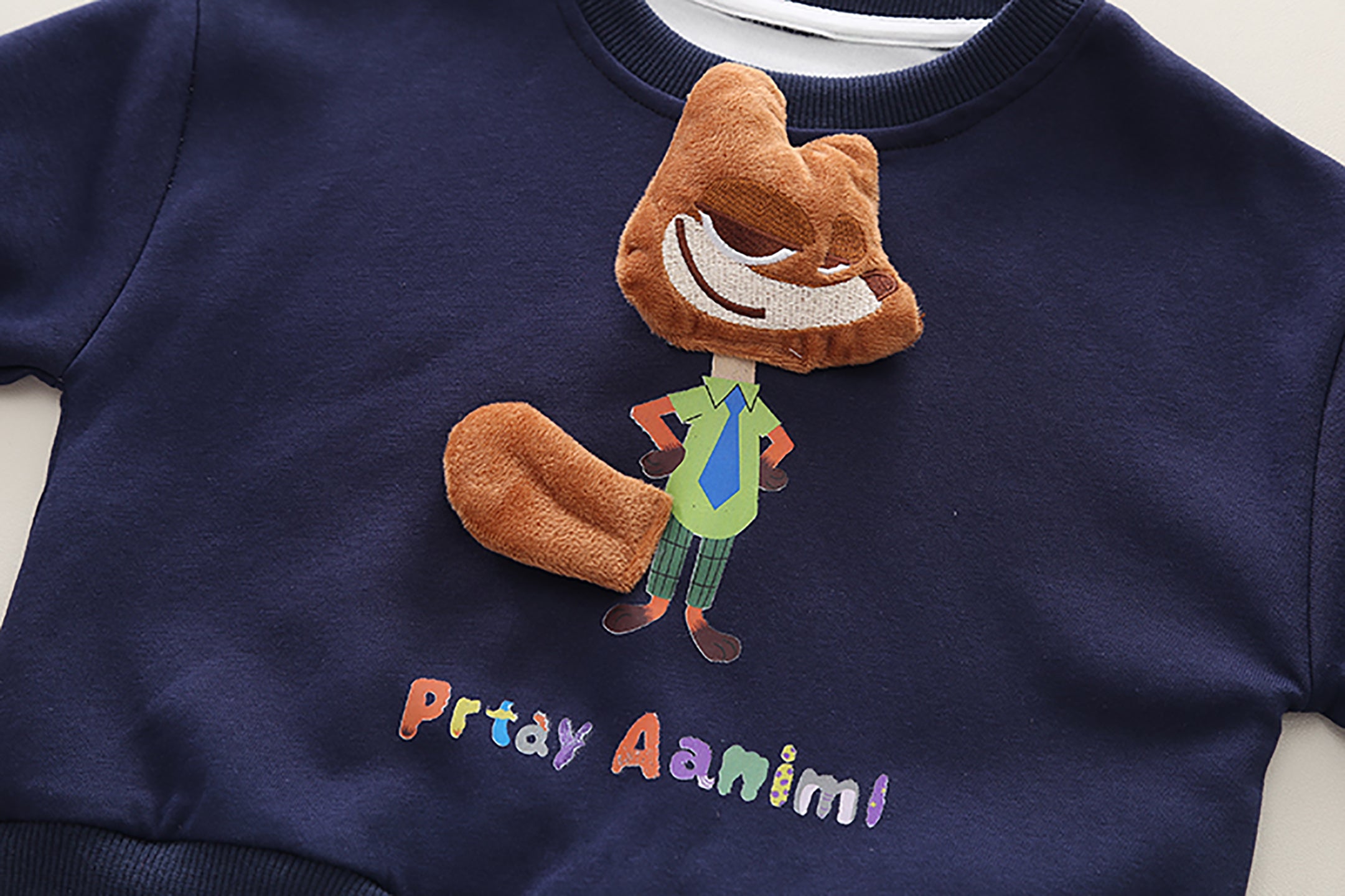 Kids Printed Pure Cotton T-shirt with Trousers