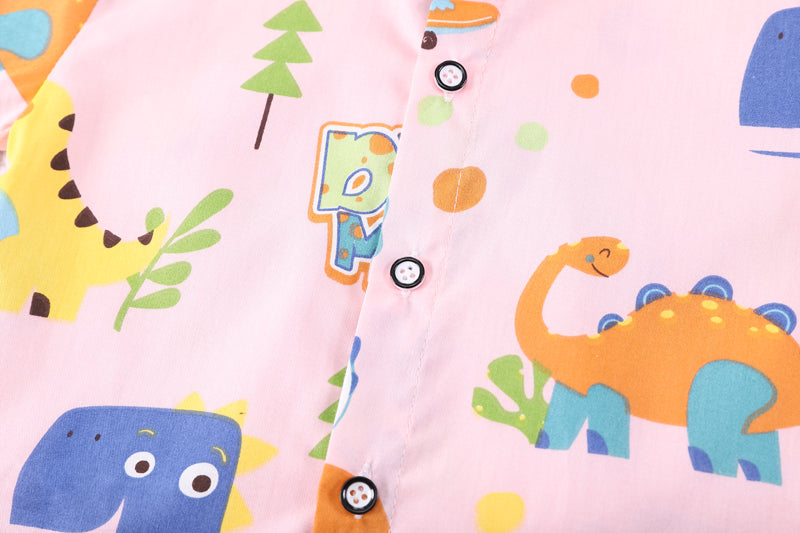 Boys Printed Shirt With Shorts