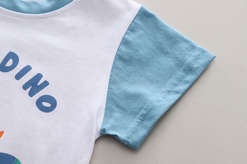 Printed T-shirt and Shorts Set