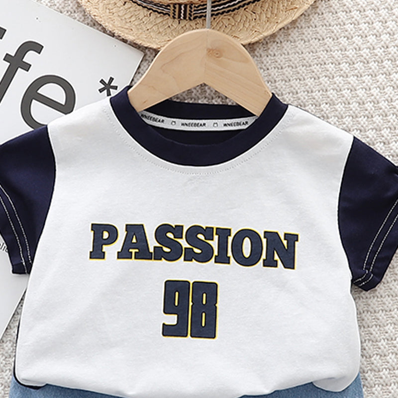 Printed T-shirt and Shorts Set