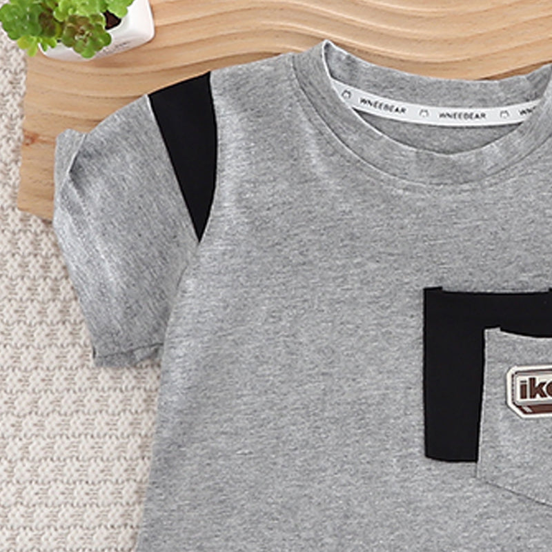 Printed T-shirt and Shorts Set