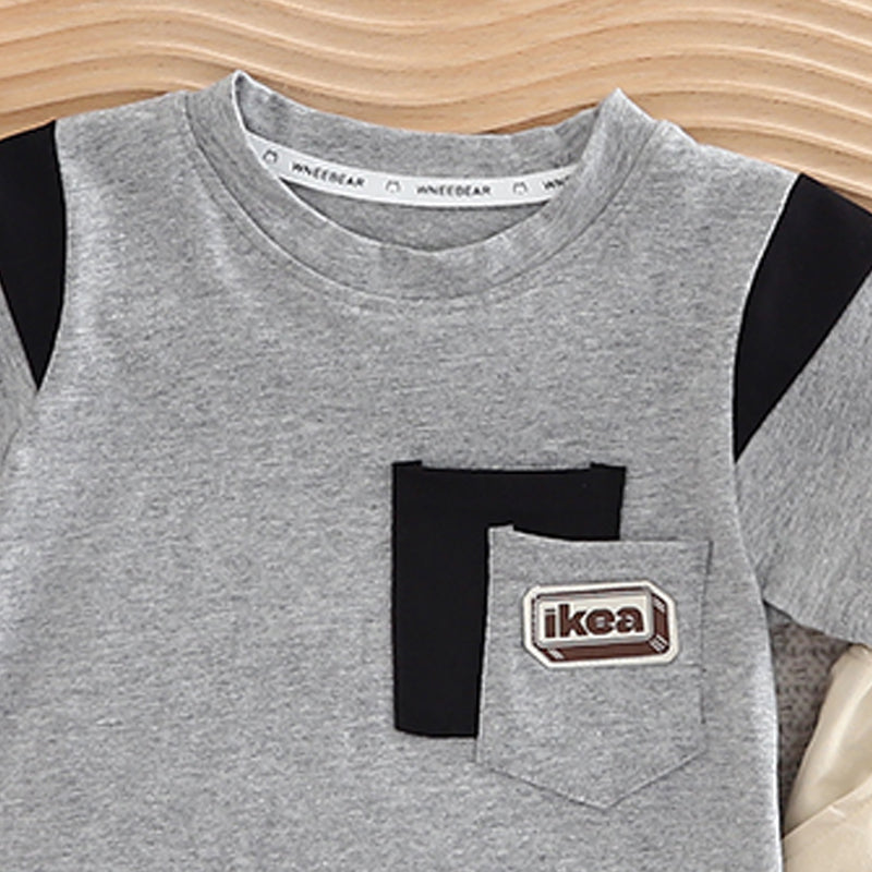 Printed T-shirt and Shorts Set